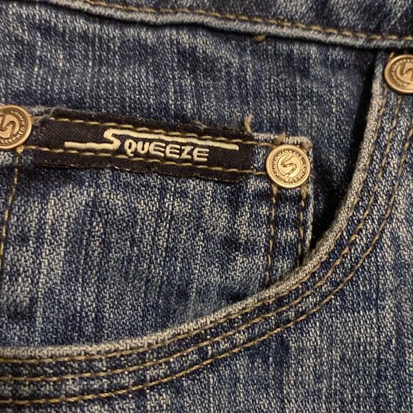 Squeeze Stephen Hardy Denim Skirt - Picture 2 of 7